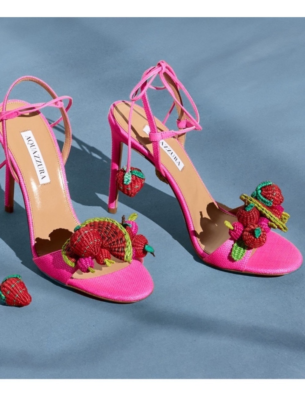 Aquazzura Strawberry Punch 105mm Heel - Picture 1 of 10